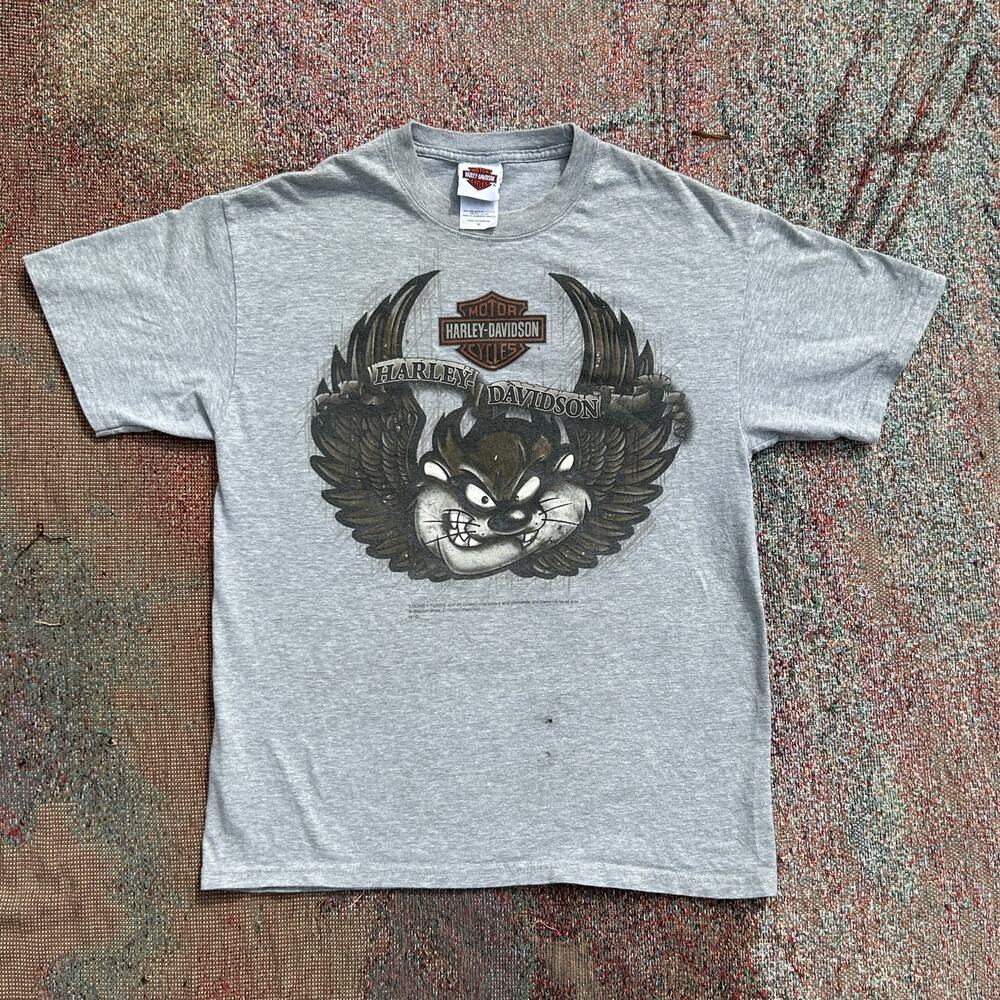 2010 Taz Looney Tunes Myrtle Beach Harley Davidson Tee